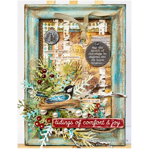 Simon Says Stamp! Tim Holtz Sizzix GREENS MINI Thinlits Die 661597 | color-code:ALT1
