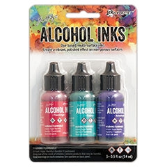 Simon Says Stamp! Tim Holtz Alcohol Ink Set BEACH DECO Ranger TAK52548