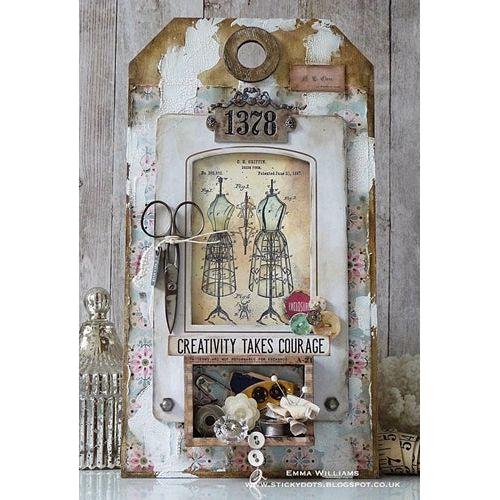 Simon Says Stamp! Tim Holtz Flip Top Distress Paint ANTIQUE LINEN Ranger TDF52906