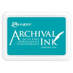 Simon Says Stamp! Ranger Archival Ink Pad PARADISE TEAL AIP52500
