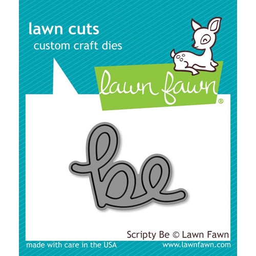 Simon Says Stamp! Lawn Fawn SCRIPTY BE Lawn Cuts Die LF1266