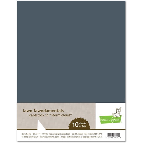 Simon Says Stamp! Lawn Fawn STORM CLOUD Cardstock LF1273