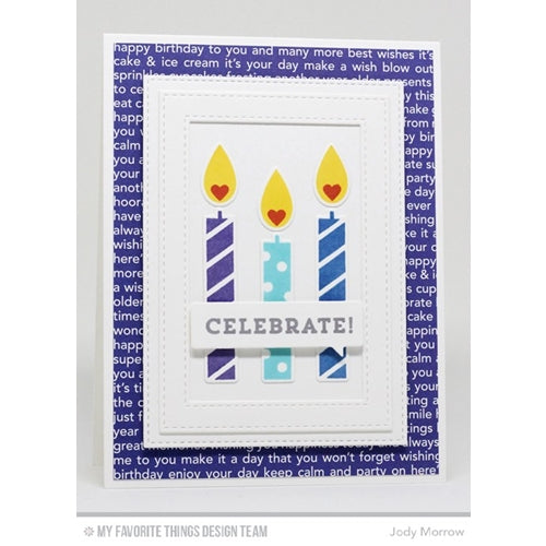 Simon Says Stamp! My Favorite Things MAKE A WISH Clear Stamps CS129