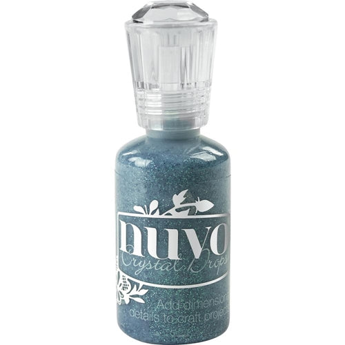 Simon Says Stamp! Tonic DAZZLING BLUE Nuvo Glitter Drops 759N