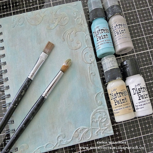 Simon Says Stamp! *Tim Holtz Flip Top Distress Paint PUMICE STONE Ranger TDF53194 | color-code:ALT03