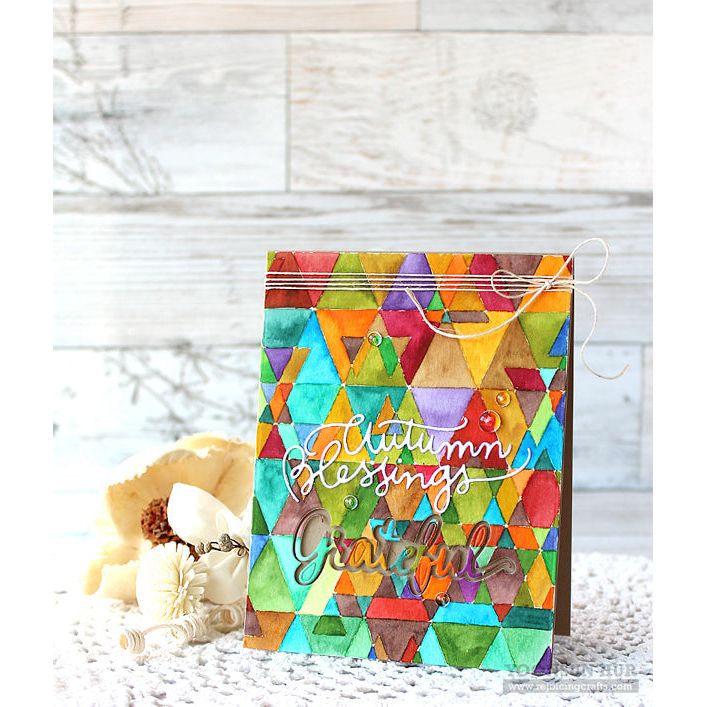 Simon Says Stamp! Simon Says Stamp AUTUMN BLESSINGS Wafer Dies SSSD111615