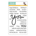 Simon Says Stamp! Simon Says Clear Stamps YOU MATTER SSS101645