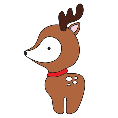 Simon Says Stamp! Simon Says Stamp PLUSH DEER Wafer Dies S388
