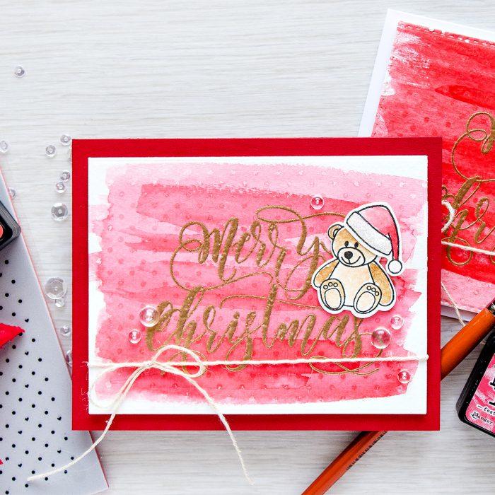 Simon Says Stamp! Simon Says Clear Stamps MERRY CHRISTMAS SSS101644