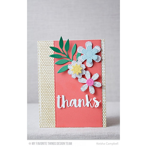 Simon Says Stamp! My Favorite Things STITCHED FLOWERS Die-Namics MFT969