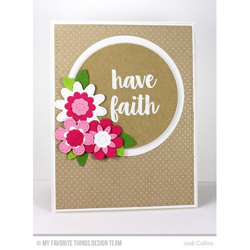 Simon Says Stamp! My Favorite Things STITCHED FLOWERS Die-Namics MFT969