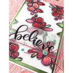 Simon Says Stamp! Simon Says Clear Stamps BELIEVE SSS101654