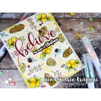 Simon Says Stamp! Simon Says Stamp BELIEVE Shadow Wafer Die SSSD111650