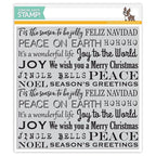 Simon Says Stamp! Simon Says Cling Stamps HOLIDAY BACKGROUND SSS101653