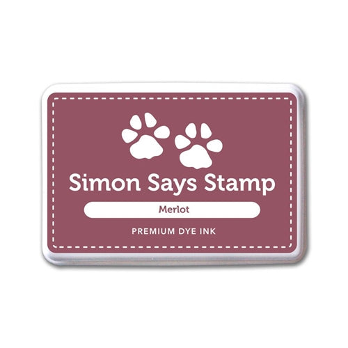 Simon Says Stamp! Simon Says Stamp Premium Dye Ink Pad MERLOT INK074