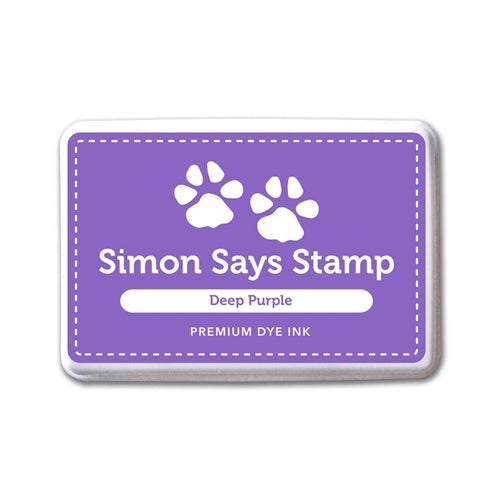 Simon Says Stamp! Simon Says Stamp Premium Dye Ink Pad DEEP PURPLE INK075