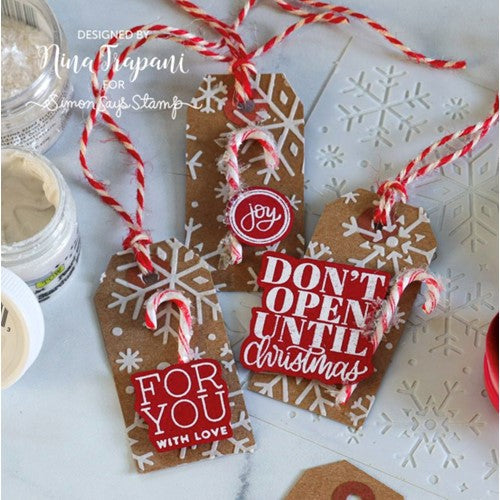 Simon Says Stamp! Simon Says Stamp KRAFT MINI TAGS MINIKR12 Advent | color-code:ALT0