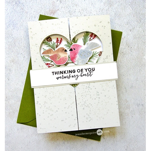 Simon Says Stamp! Hero Arts Nesting HEART DIES DI334