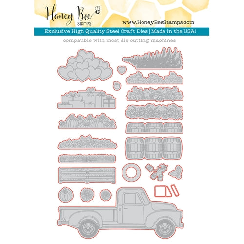 Simon Says Stamp! Honey Bee LITTLE PICKUP Dies HBDS-036