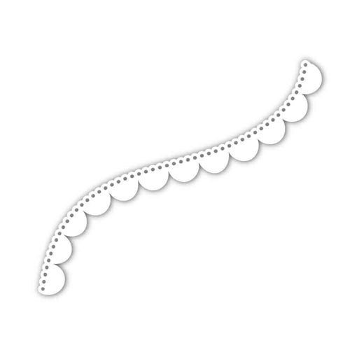 Simon Says Stamp! Simon Says Stamp DOT SCALLOP BORDER Wafer Die SSSD111658