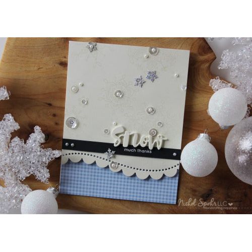 Simon Says Stamp! Simon Says Stamp DOT SCALLOP BORDER Wafer Die SSSD111658