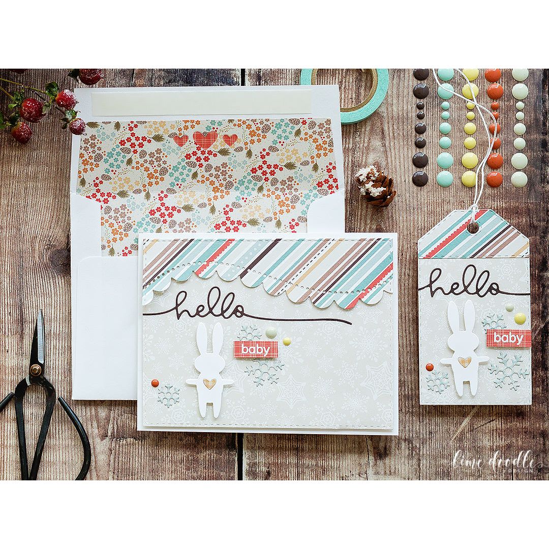 Simon Says Stamp! Simon Says Stamp DOT SCALLOP BORDER Wafer Die SSSD111658