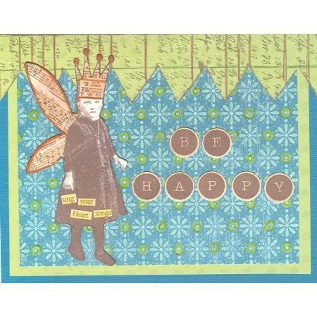 Simon Says Stamp! Tim Holtz Cling Rubber Stamps ROYAL SCRIPT CMS016