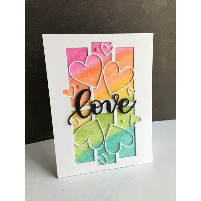Simon Says Stamp! Simon Says Stamp LOVE Shadow Wafer Dies SSSD111692