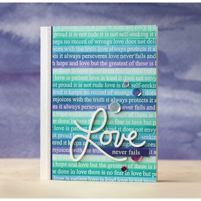 Simon Says Stamp! Simon Says Stamp LOVE 2 Wafer Die SSSD111695