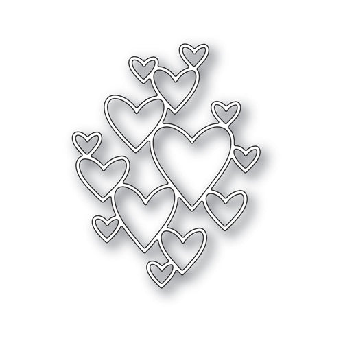 Simon Says Stamp! Simon Says Stamp CLIPPING HEART Wafer Die S422