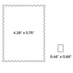 Simon Says Stamp! Hero Arts Nesting POSTAGE STAMPS DIES DI345