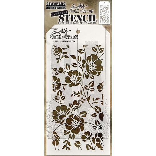 Simon Says Stamp! Tim Holtz Layering Stencil FLORAL THS077