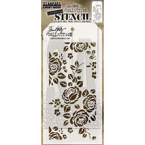 Simon Says Stamp! Tim Holtz Layering Stencil ROSES THS075