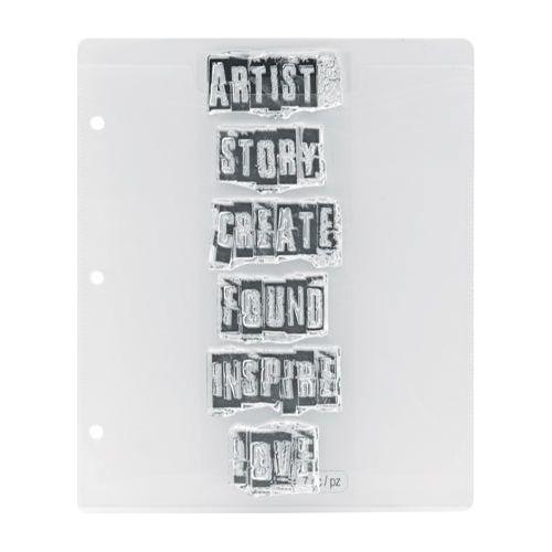 Simon Says Stamp! Tim Holtz Idea-ology STAMP BINDER REFILL SHEETS Storage Solutions CH93823