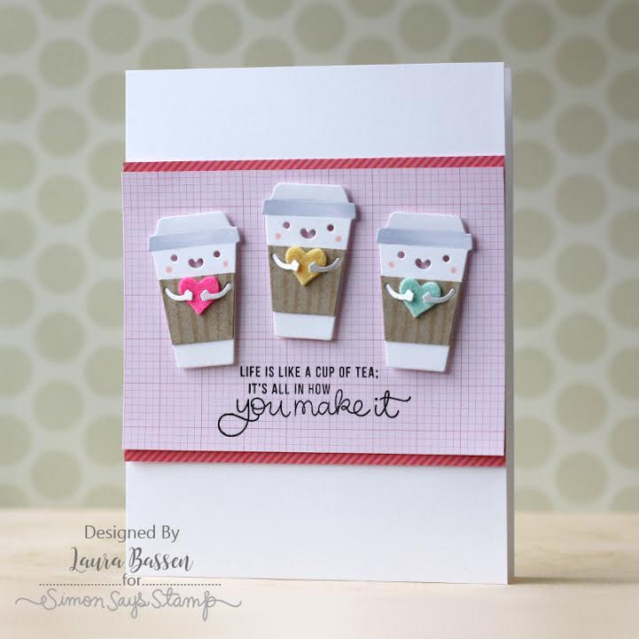 Simon Says Stamp! Simon Says Clear Stamps COFFEE AND TEA SSS101695