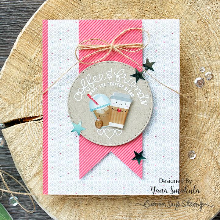 Simon Says Stamp! Simon Says Clear Stamps COFFEE AND TEA SSS101695