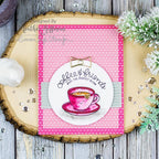 Simon Says Stamp! Simon Says Clear Stamps COFFEE AND TEA SSS101695