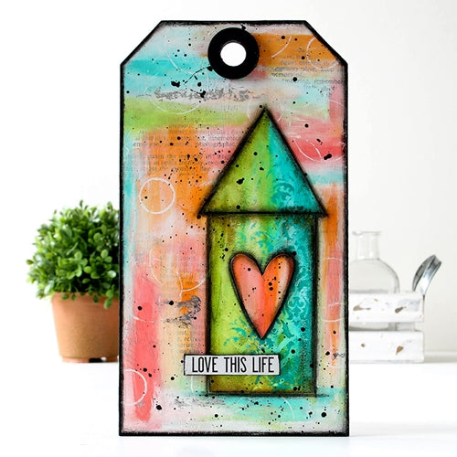 Simon Says Stamp! Dina Wakley Ranger LIME 1OZ Media Acrylic Paint MDQ54030