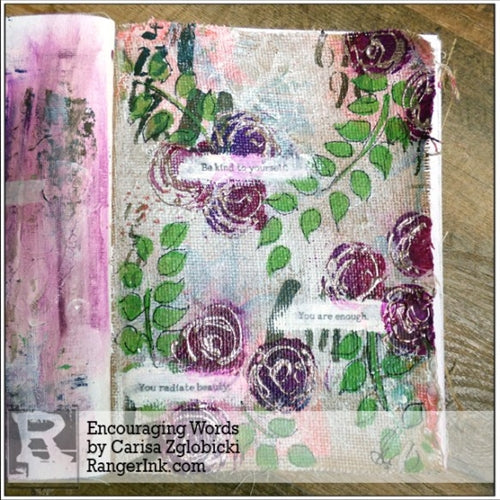 Simon Says Stamp! Dina Wakley Ranger WHITE 1OZ Media Acrylic Paint MDQ54122