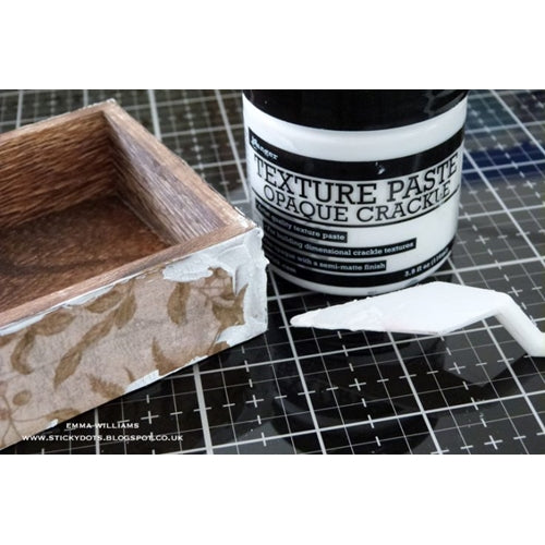 Simon Says Stamp! Ranger TEXTURE PASTE OPAQUE CRACKLE 4oz INK57505 | color-code:ALT01