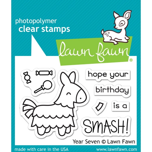 Simon Says Stamp! Lawn Fawn YEAR SEVEN Clear Stamps LF1338
