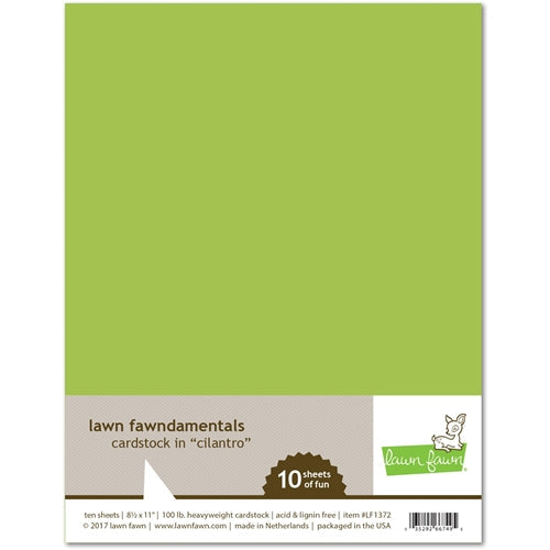 Simon Says Stamp! Lawn Fawn CILANTRO Cardstock LF1372
