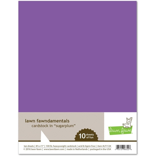 Simon Says Stamp! Lawn Fawn SUGARPLUM Cardstock LF1124