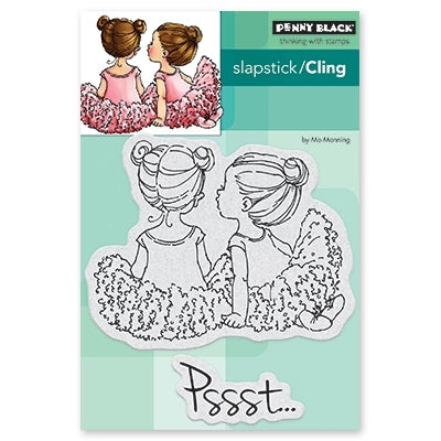 Simon Says Stamp! Penny Black Cling Stamp WHISPERS 40 528