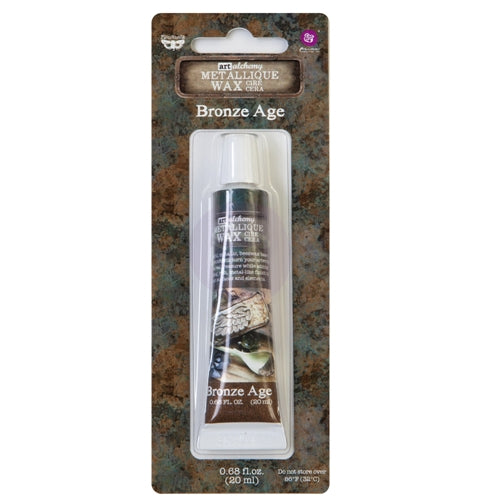 Simon Says Stamp! Prima Marketing BRONZE AGE Finnabair Art Alchemy Metallique Wax 964023