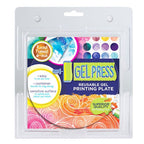 Simon Says Stamp! Gel Press 6 x 6 ROUND REUSABLE GEL PRINTING PLATE 10806