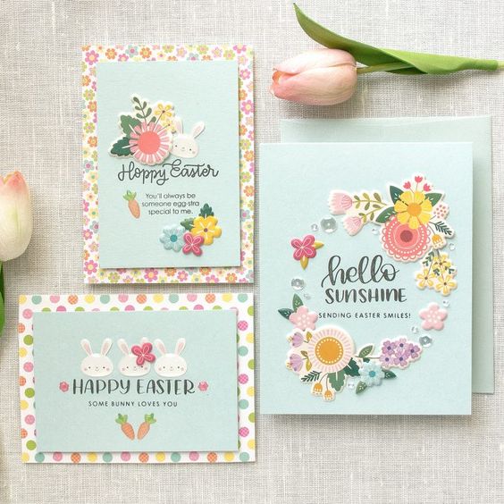 Simon Says Stamp! Simon Says Clear Stamps EASTER GREETINGS SSS101731