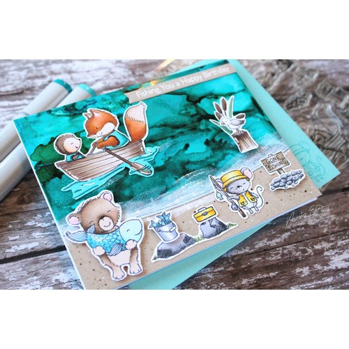 Simon Says Stamp! Tonic AQUA SHIMMER PEN Nuvo 2 Pack 888N | color-code:ALTJM95