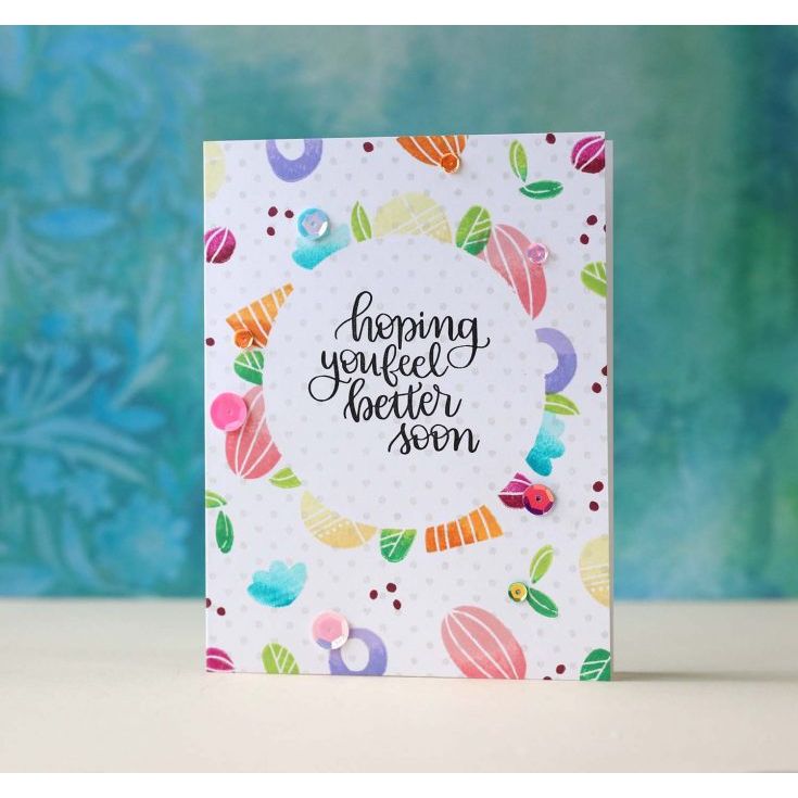 Simon Says Stamp! Simon Says Clear Stamps HANDLETTERED ENCOURAGEMENT SSS101705