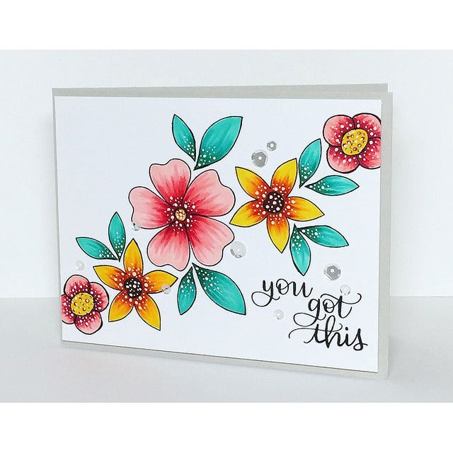 Simon Says Stamp! Simon Says Clear Stamps HANDLETTERED ENCOURAGEMENT SSS101705